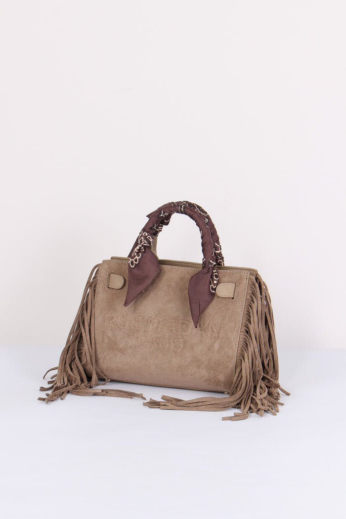 Mini Shopping Frange Grey-2