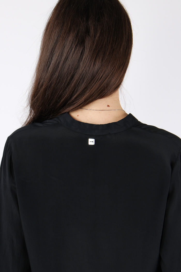 Casacca Scavo V Cannoncino Nero-6