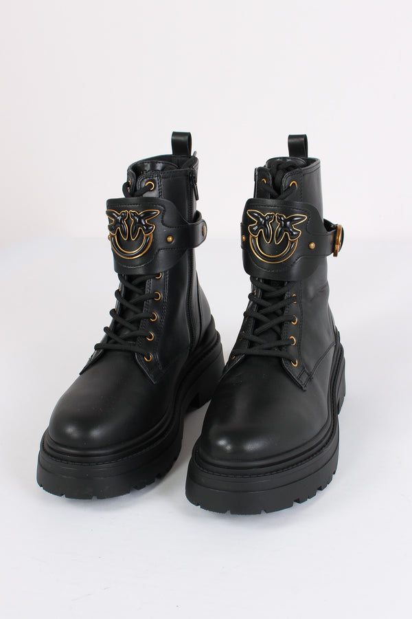 Mia Ankle Boot Calf Leather Ma Black-2