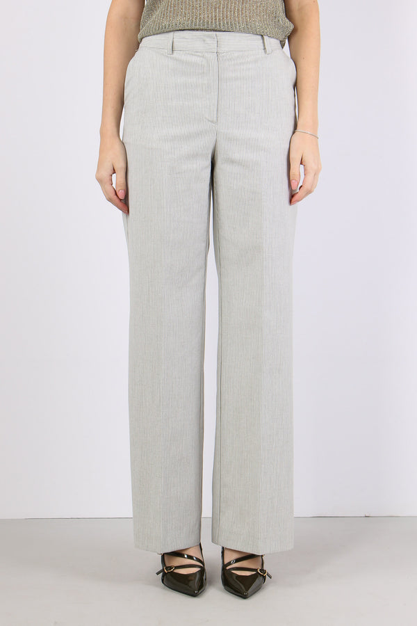 Pantalone Dritto Riga Avena-2