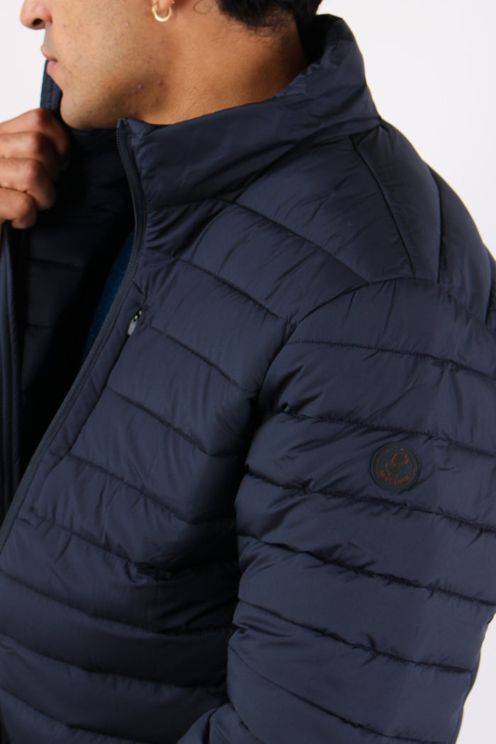 Erion Piumino Collo In Piedi Blue Black-7