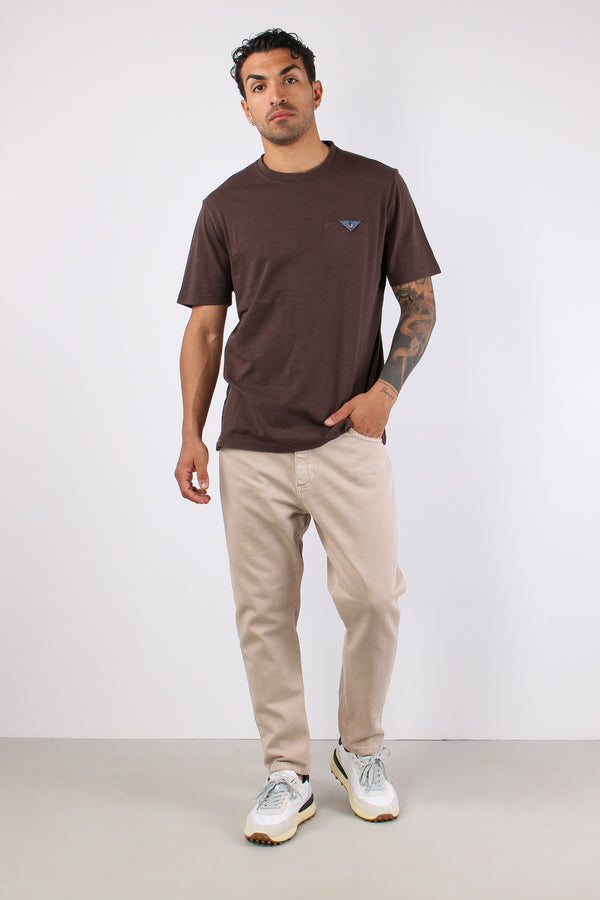 T-shirt Basica Taschino Moka-2