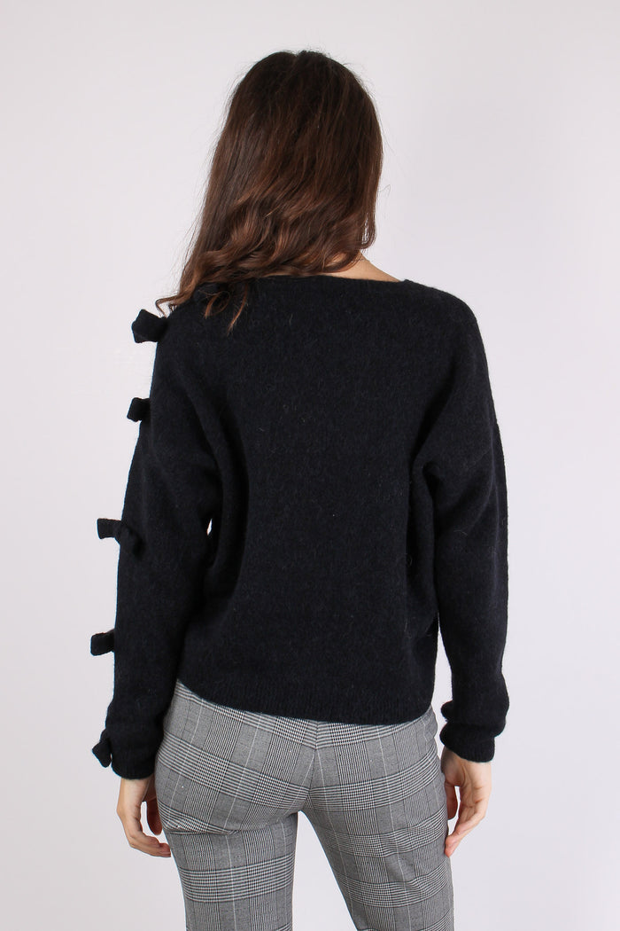 Maglia Scavo V Fiocchi Black-5