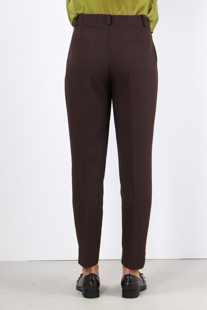 Pantalone Sigaretta Fluido Moro-4