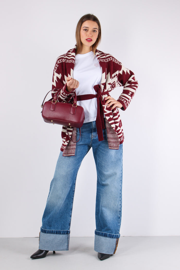 T-shirt Ricamo Mi Sveglio Otti Bianco