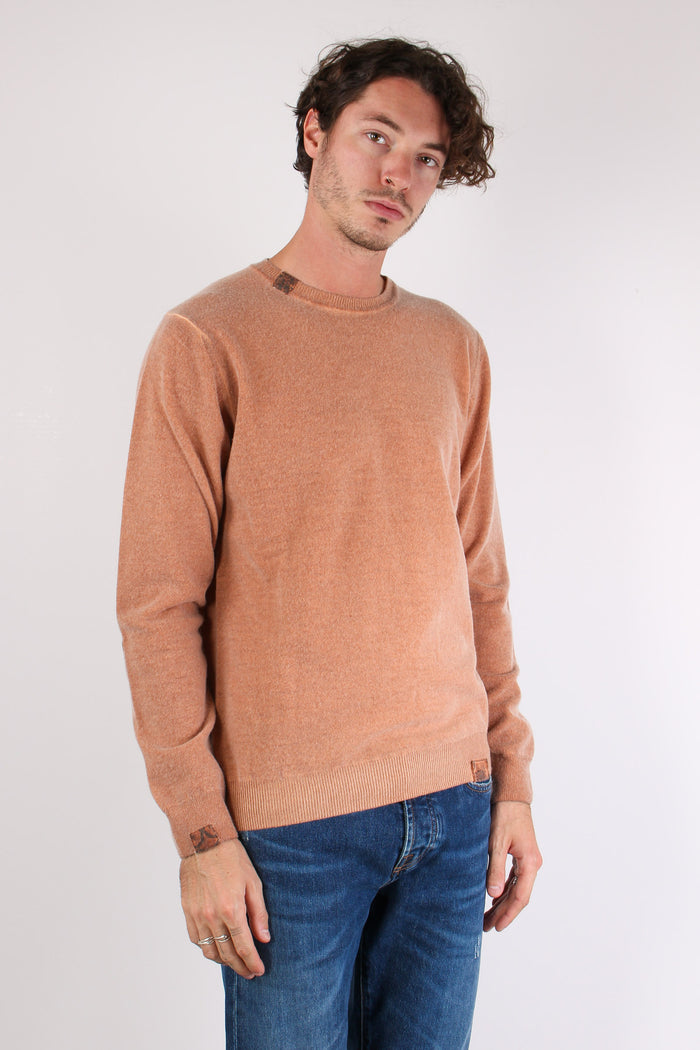 Maglia Girocollo Toppa Fantasi Ruggine-7