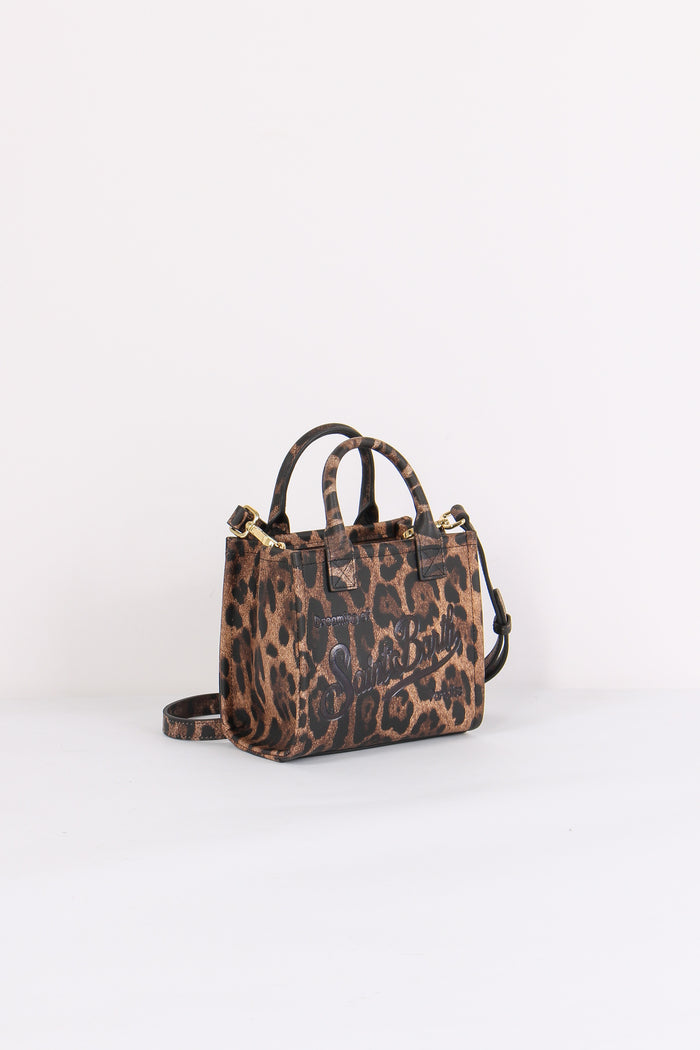 Mini Borsa Mano Animalier Leopard-3