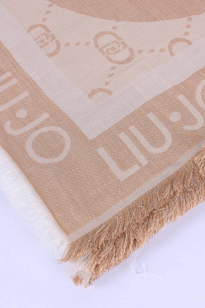 Square Jacquard Logo Sabbia-4