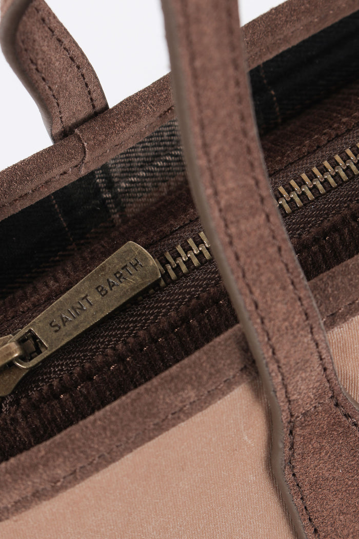 Borsa City Media Ricamo Logo Nut-7