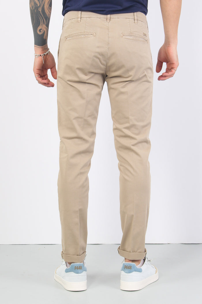 Pantalone Chino Slim Fit Beige-3