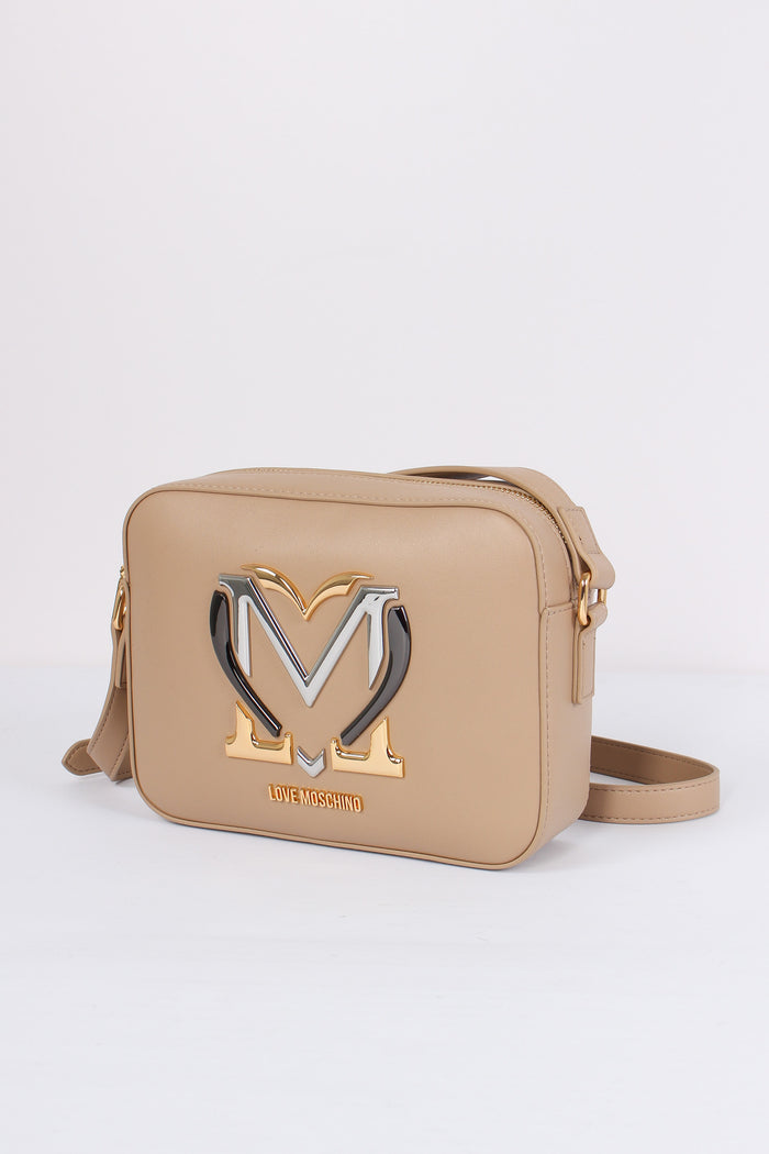 Tracollina Zip Logo 3 Metalli Crema-4