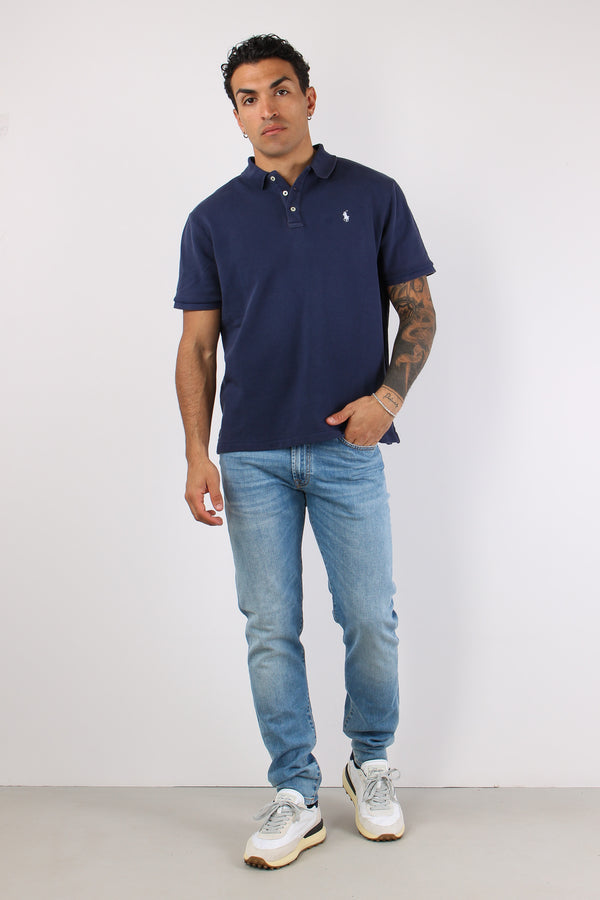 Polo Spugna Newport Navy