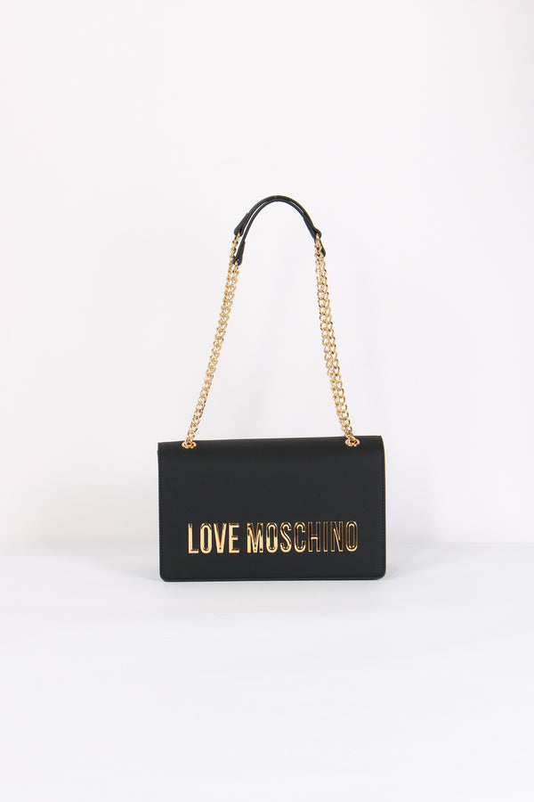 Tracolla Catena Logo Nero