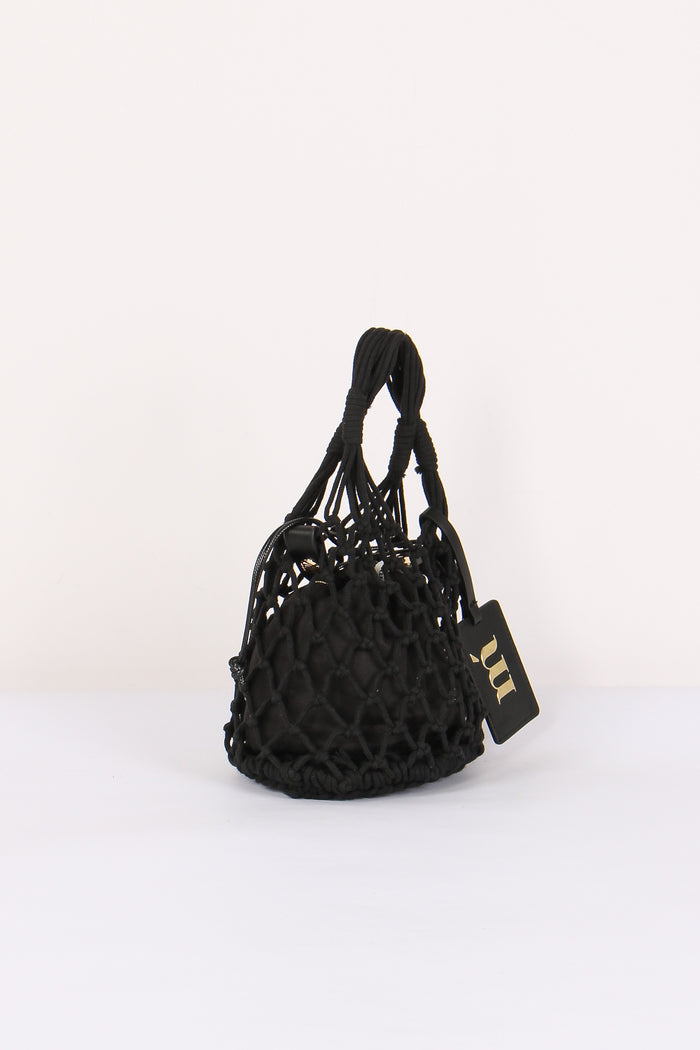 Lipari Sacca Mini Rete Nero-7