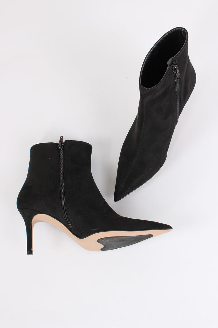 Tronchetto Sneg Zip Laterale Nero-5