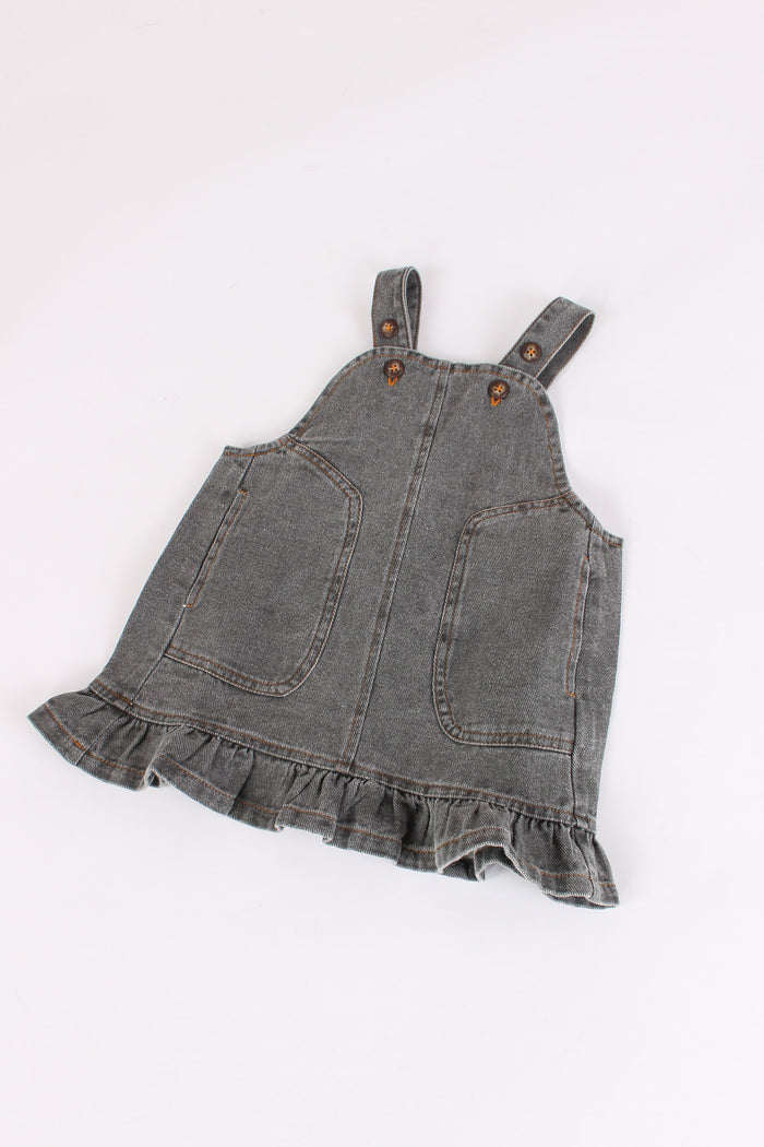 Salopette Denim Grey Denim-3