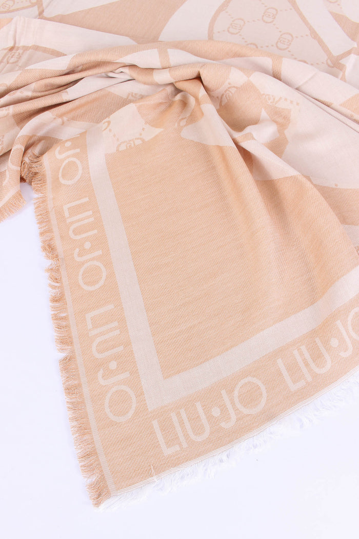 Square Jacquard Logo Sabbia-2
