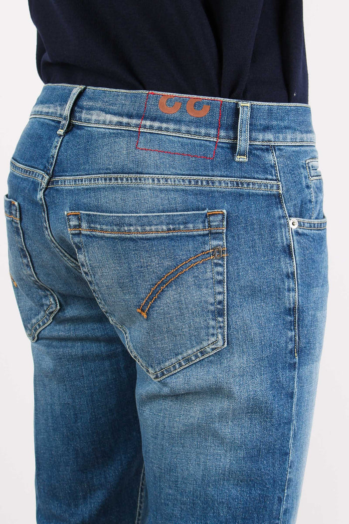 George Denim Pulito Risvolto Denim Chiaro-6