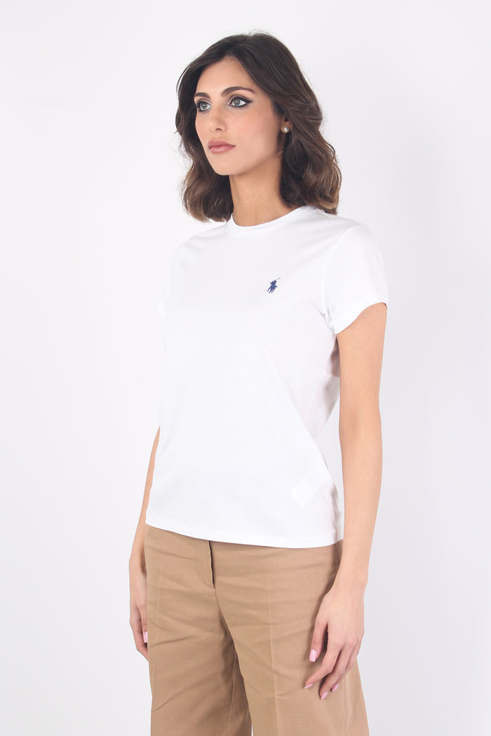 T-shirt Jersey Logo White-5
