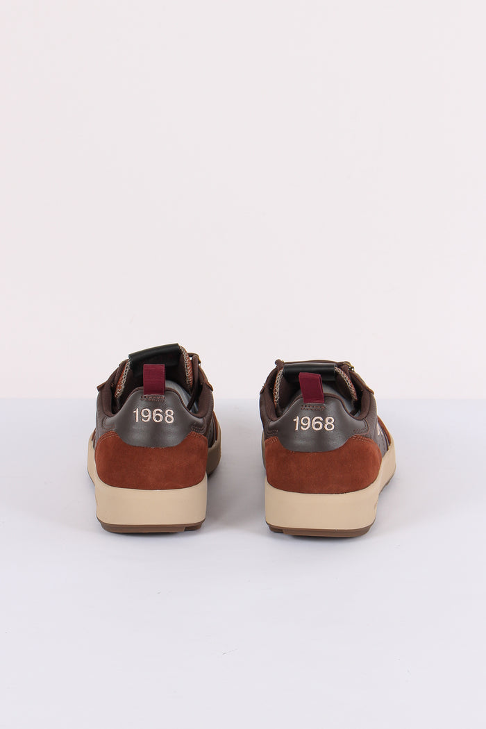 Sneakers Genius Leather Marrone-4