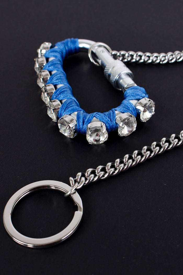 Portachiavi Charms Blu Cobalto-3