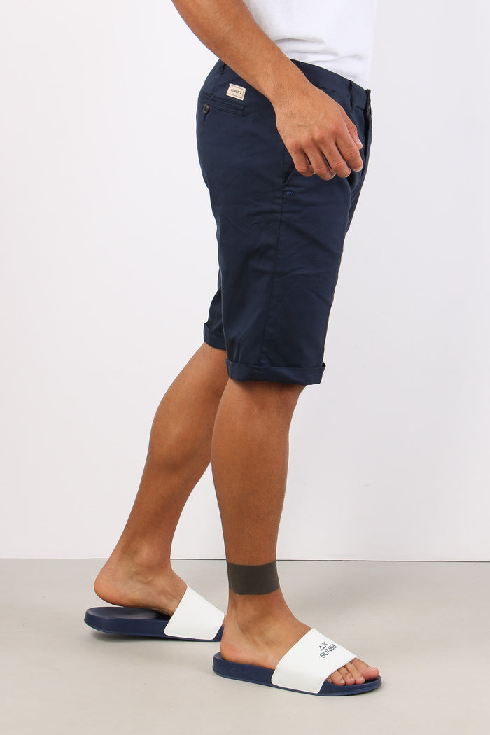 Bermuda Chino Regular Blu-3