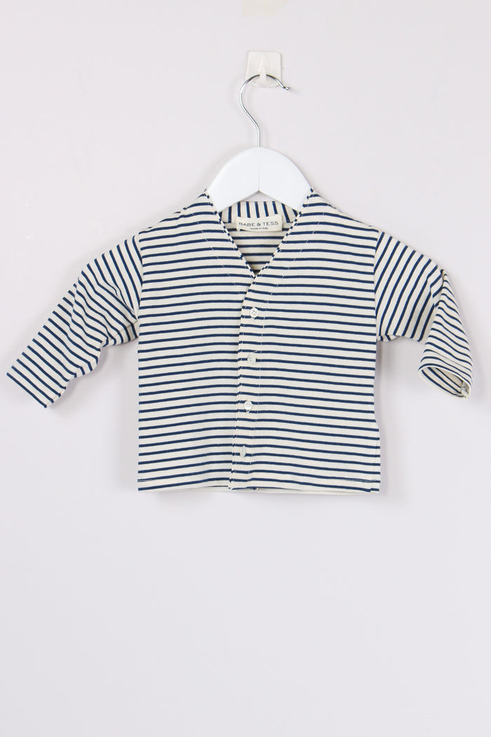 Cardigan Jersey Riga Blu Riga