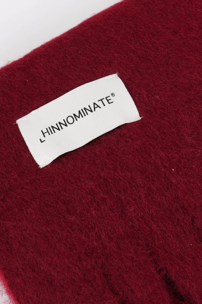 Sciarpa Frange Bordeaux-5