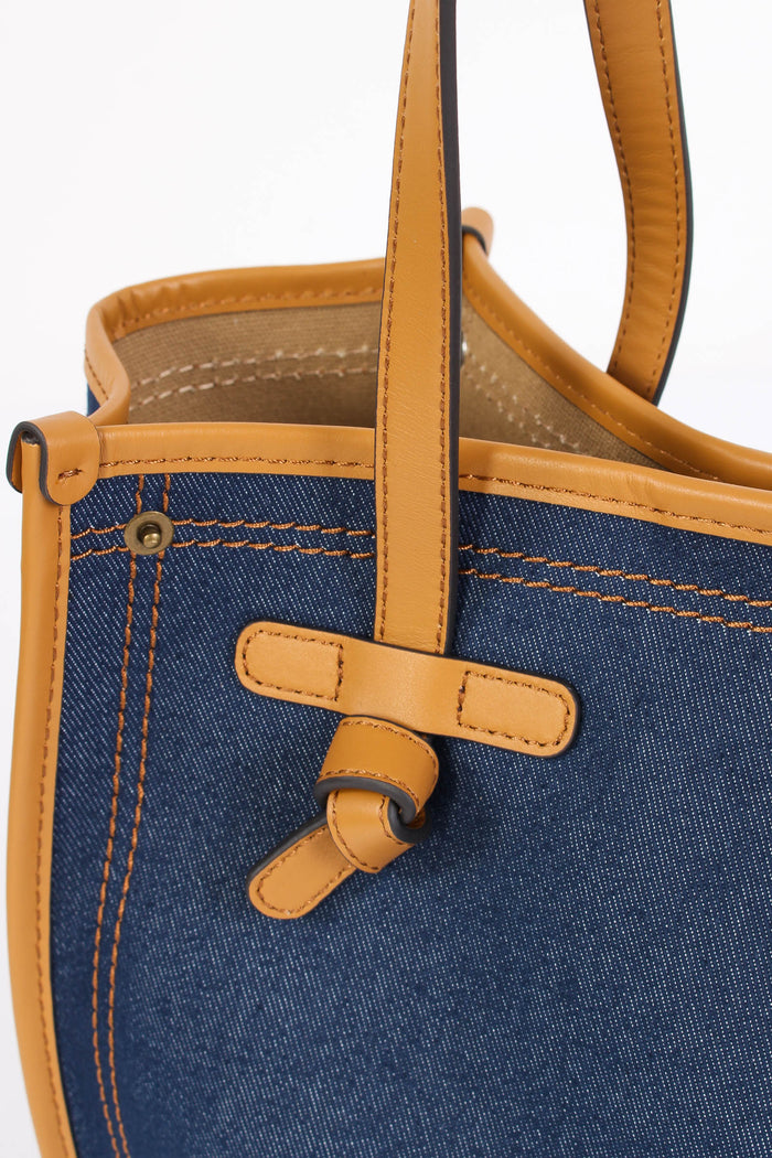 Mini Shopping Denim Blue-10