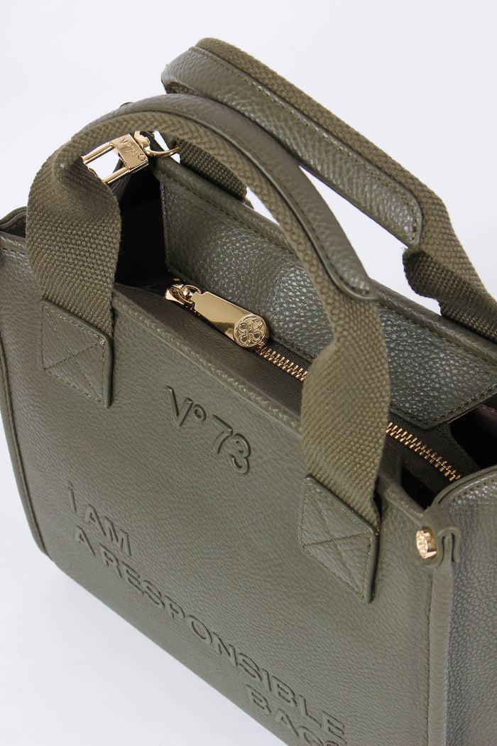 Responsibility  Tote Bag Eco Militare-4