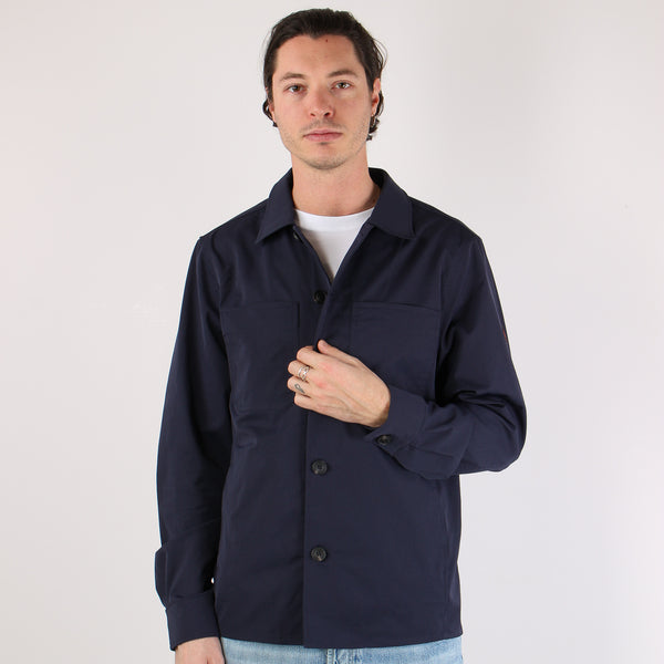 Basil Over Jacket Navy Blue-2