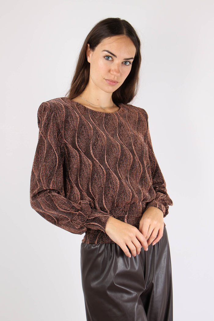 Maglia Spallina Apertura Schie Bronzo-3