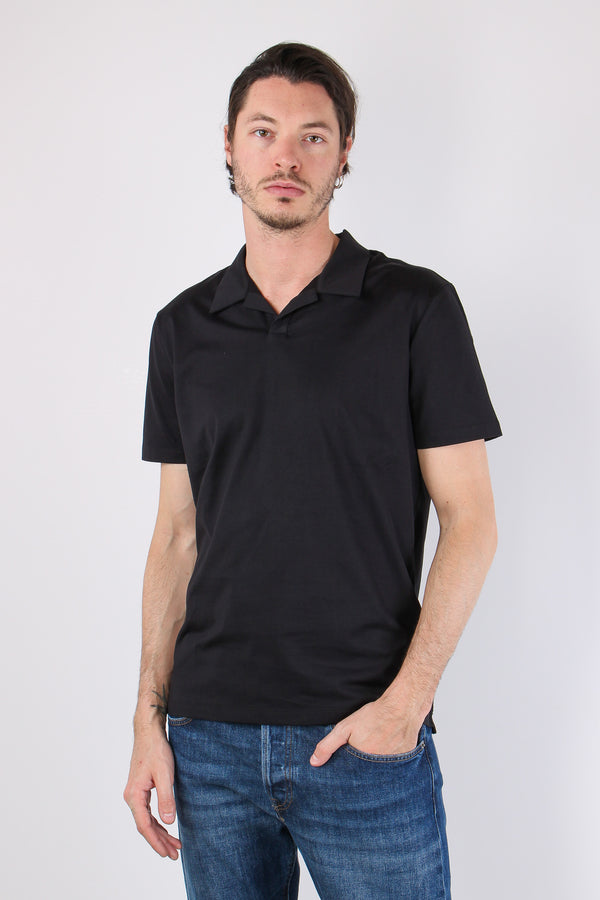 Polo Jersey Nero