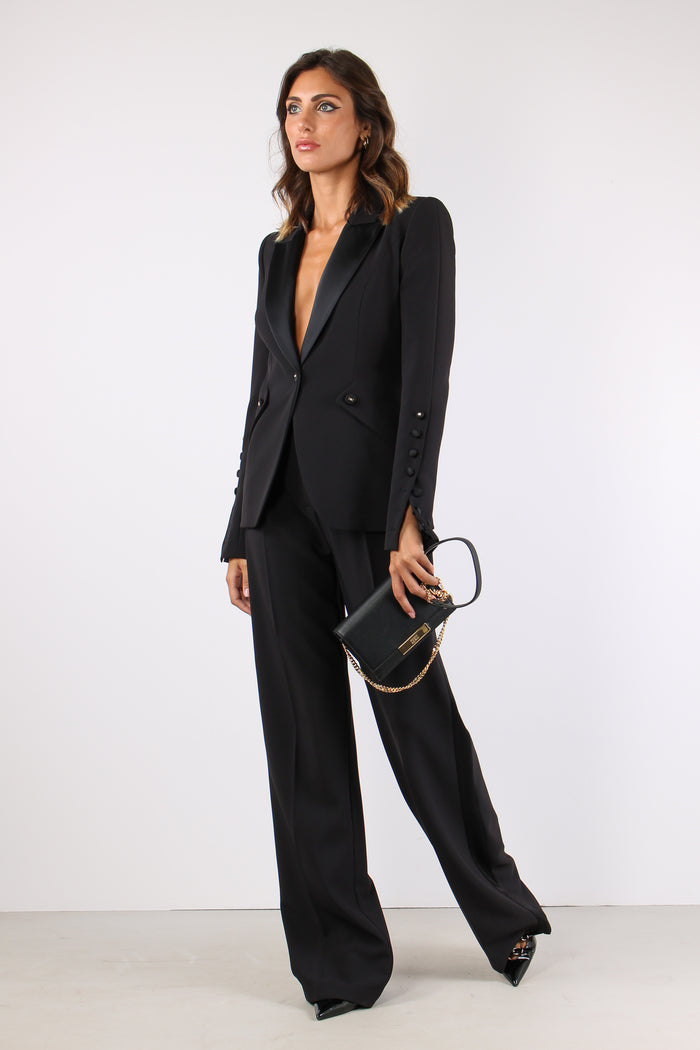 Giacca Smoking Nero-6