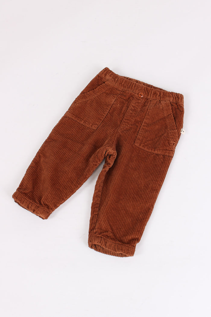 Pantalone Velluto Castagna-4