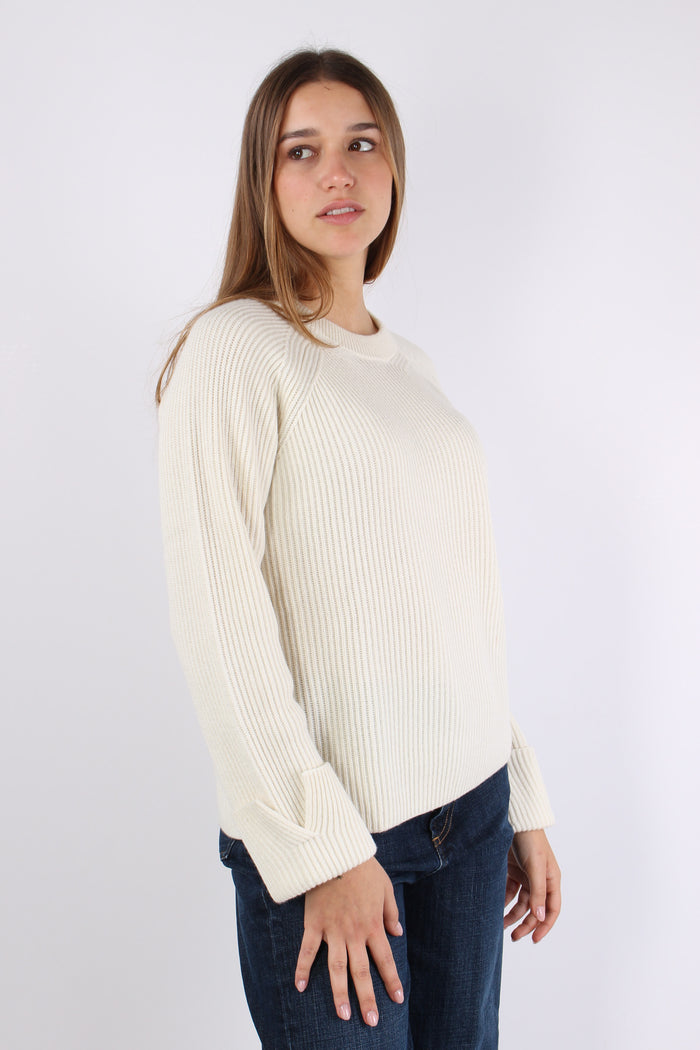 Girocollo Costa Inglese Bianco-7