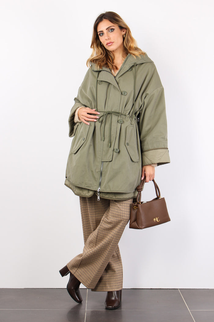 Fumetto Parka Reversibile Militare-6