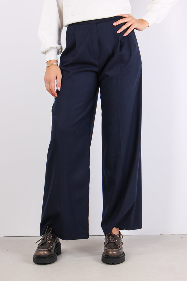 Pantalone Palazzo Pences Cintu Blu-2