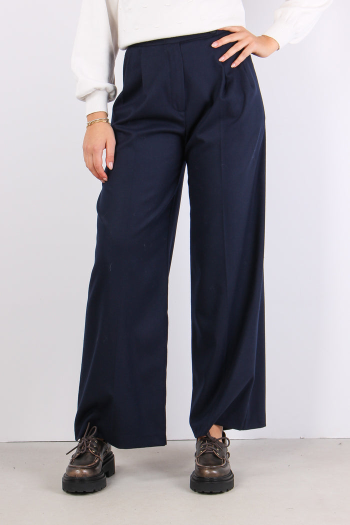 Pantalone Palazzo Pences Cintu Blu-2