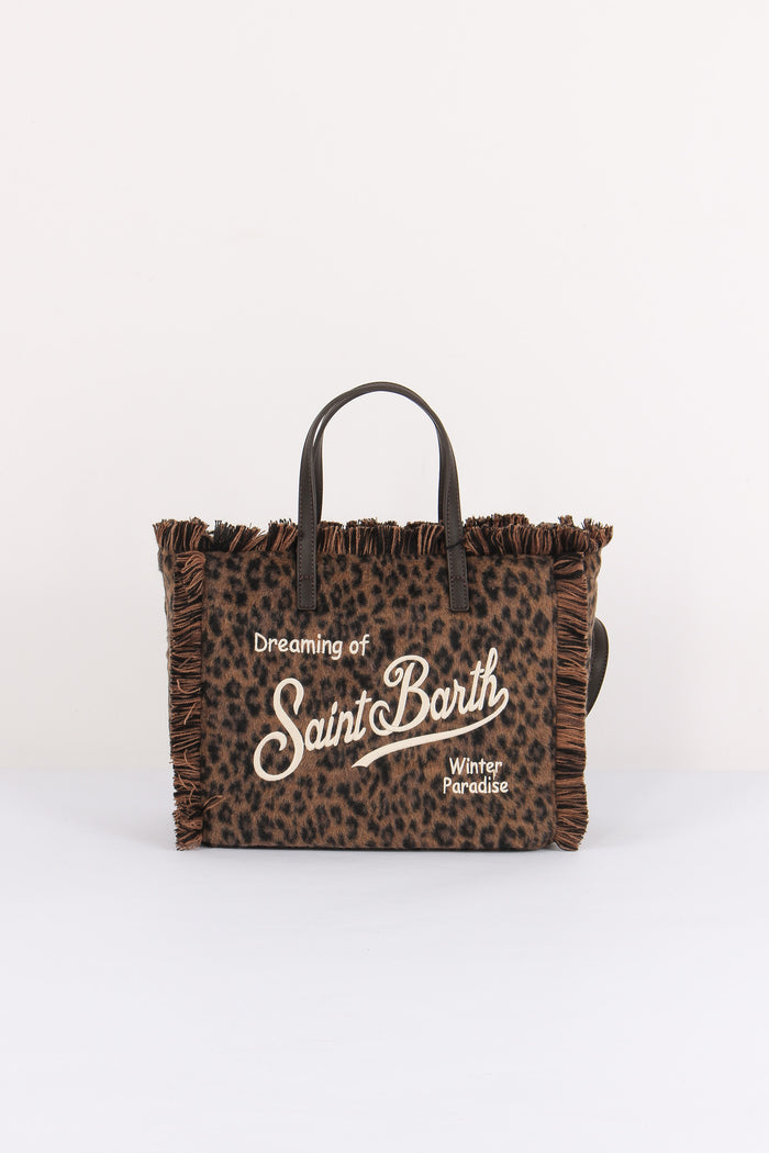 Shopping Felt Animalier Dark Leopard