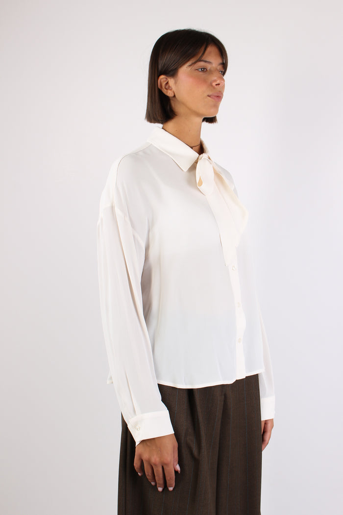 Camicia Viscosa Inserto  Collana Latte-6