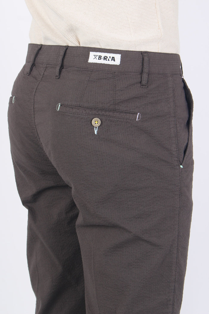 Pantalone Chino Goffrato Moro-8