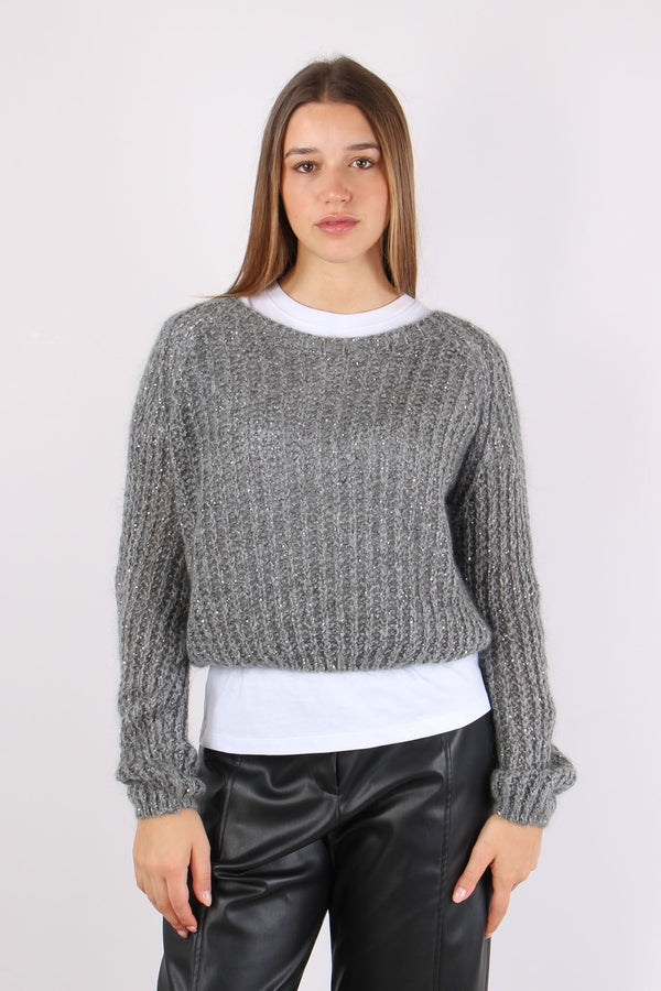 Maglia Mohair Paillettes Perla-2