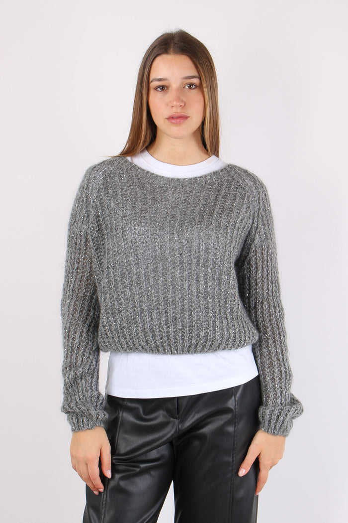 Maglia Mohair Paillettes Perla-2