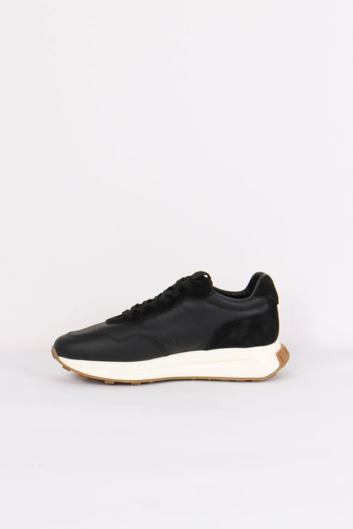 Sneaker Patch H Platform Nero/argento-6