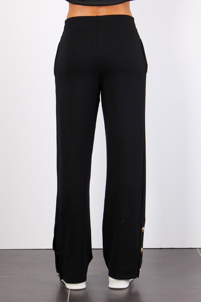 Pantalone Palazzo Modal Nero-4