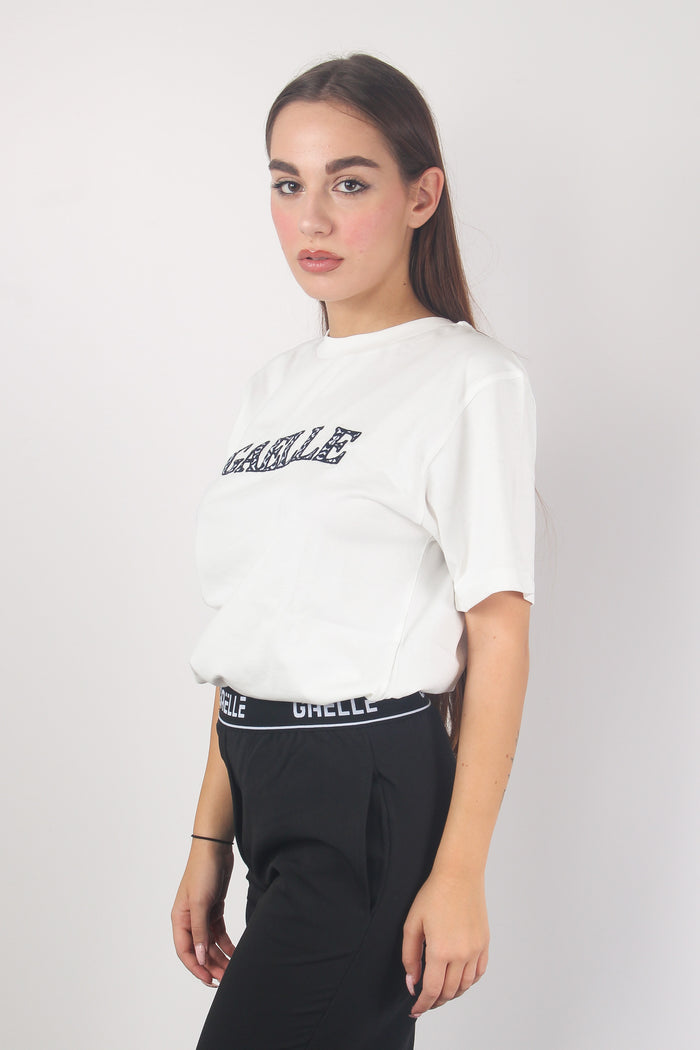 T-shirt Logo Optical Off White-5