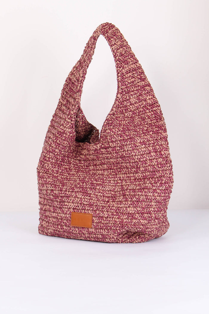 Maxi Hobo Rafia Viola-3