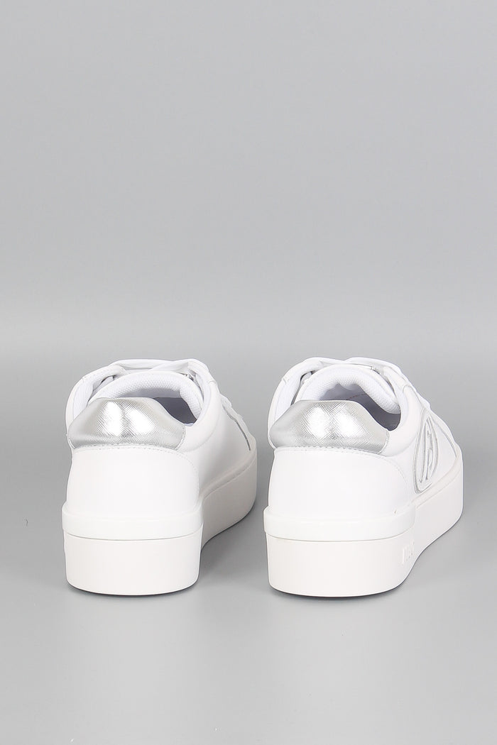 Sneaker Silvia Calf Logo White-3