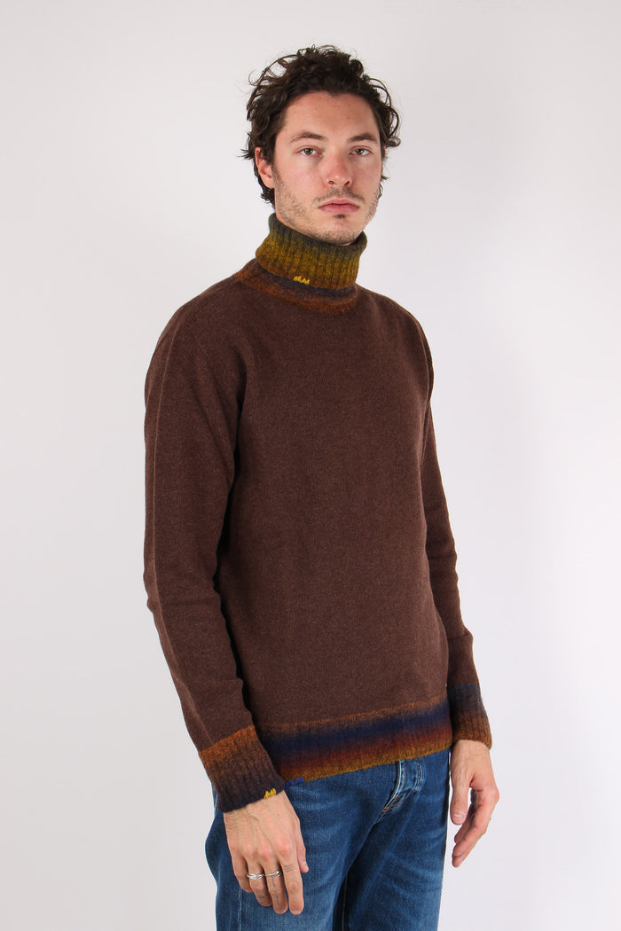 Collo Alto Polsino Sfumato Moro-9